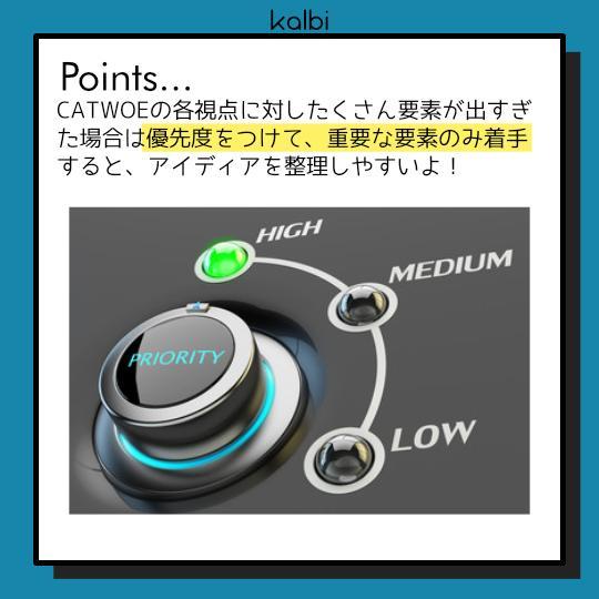 CATWOE法 - ポイント